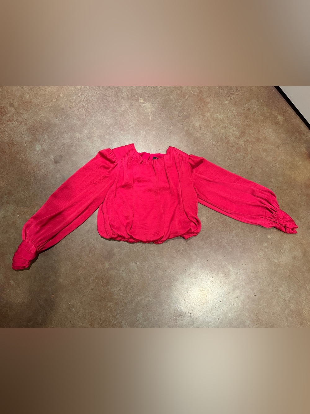 Do + Be Hot Pink, Red Blouse, Size S